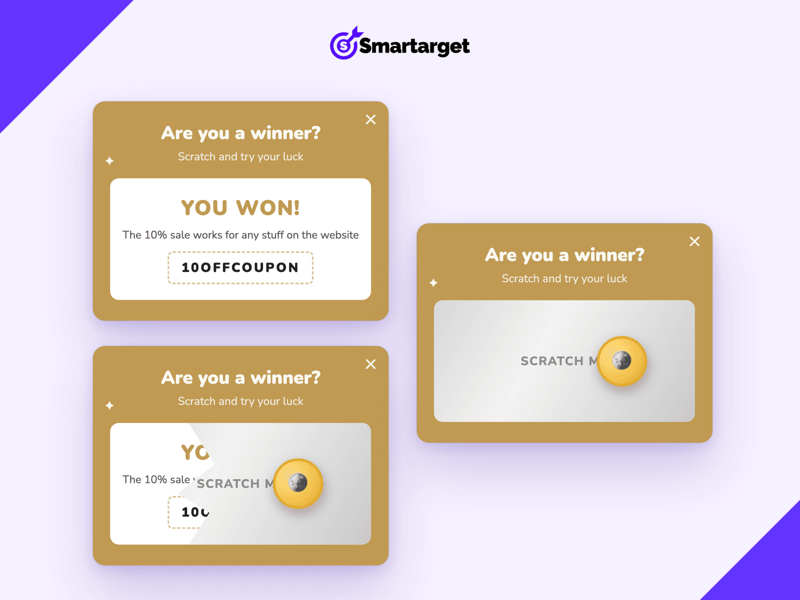 Smartarget Scratch Card