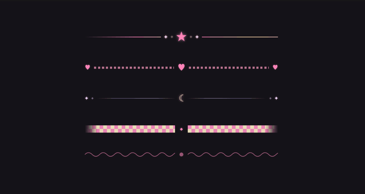 Animated Dividers