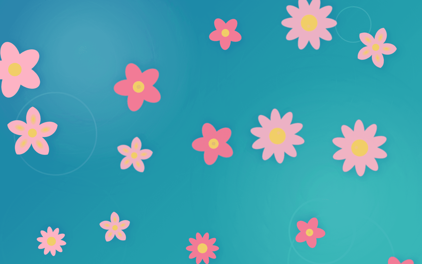 Floating Flowers