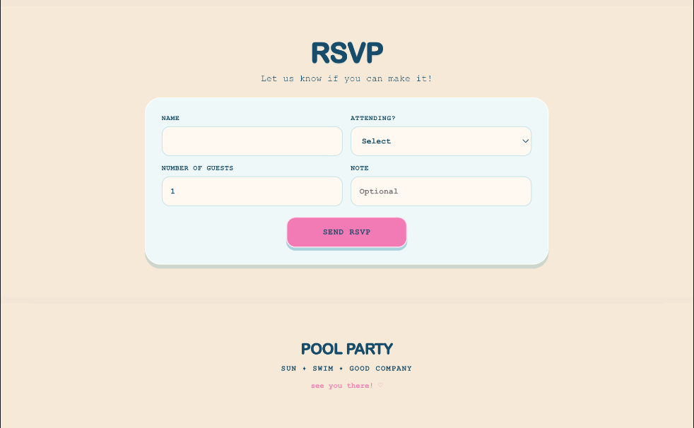 Pool Party