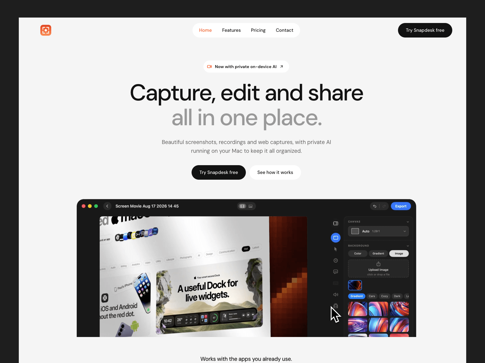 Snapdesk