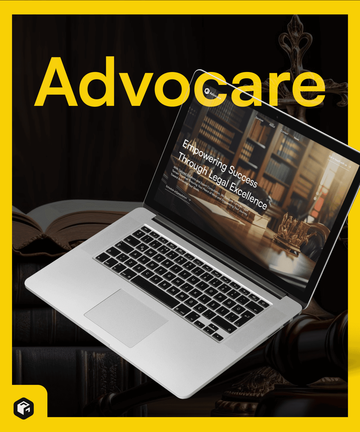 Thumbnail 1 for AdvocareLawFirm, a Framer Marketplace template by Rudityas Wahyu.