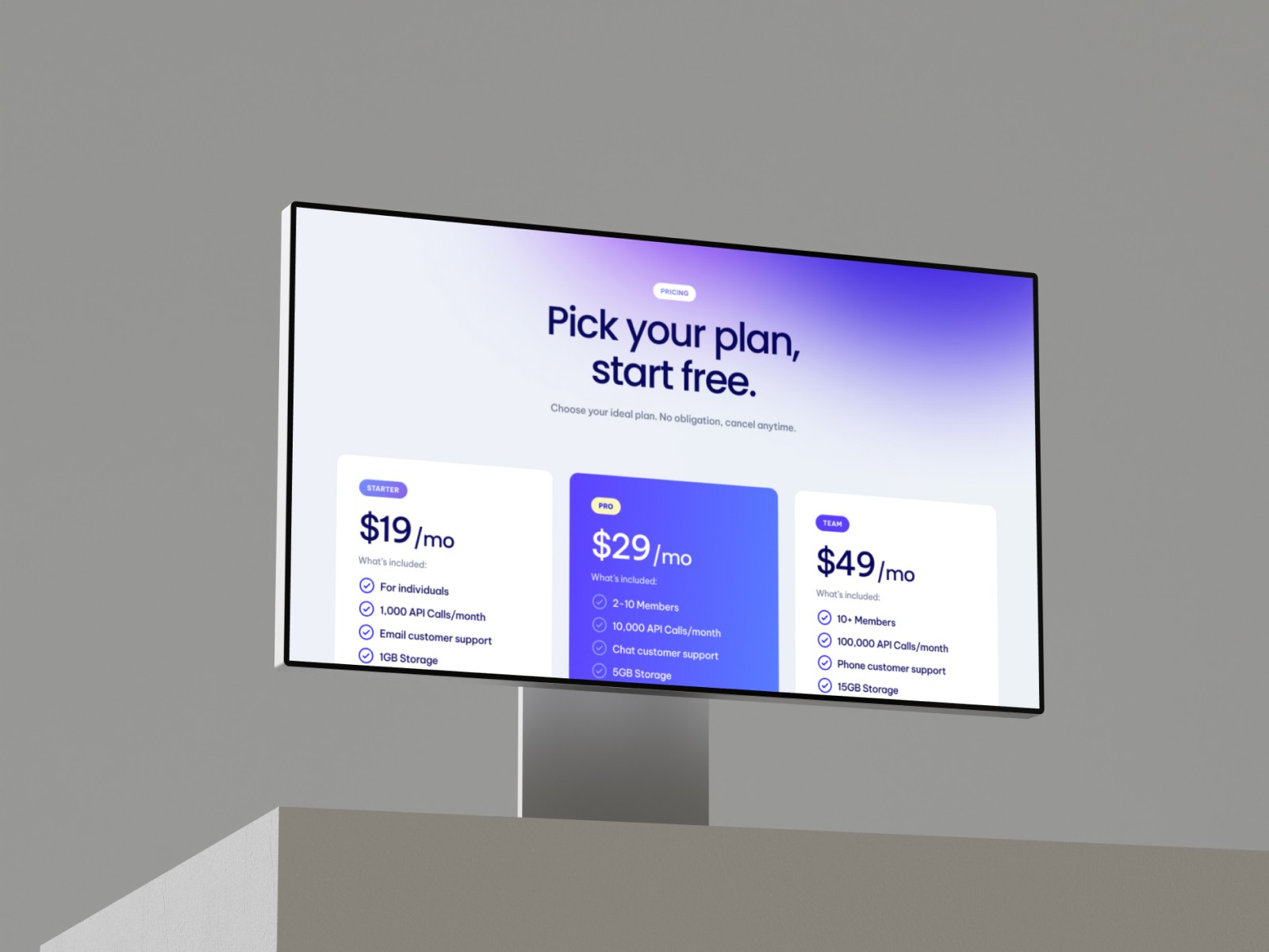 Screenshot 2 for Hirevision, a Framer Marketplace template by Andrea Montini.