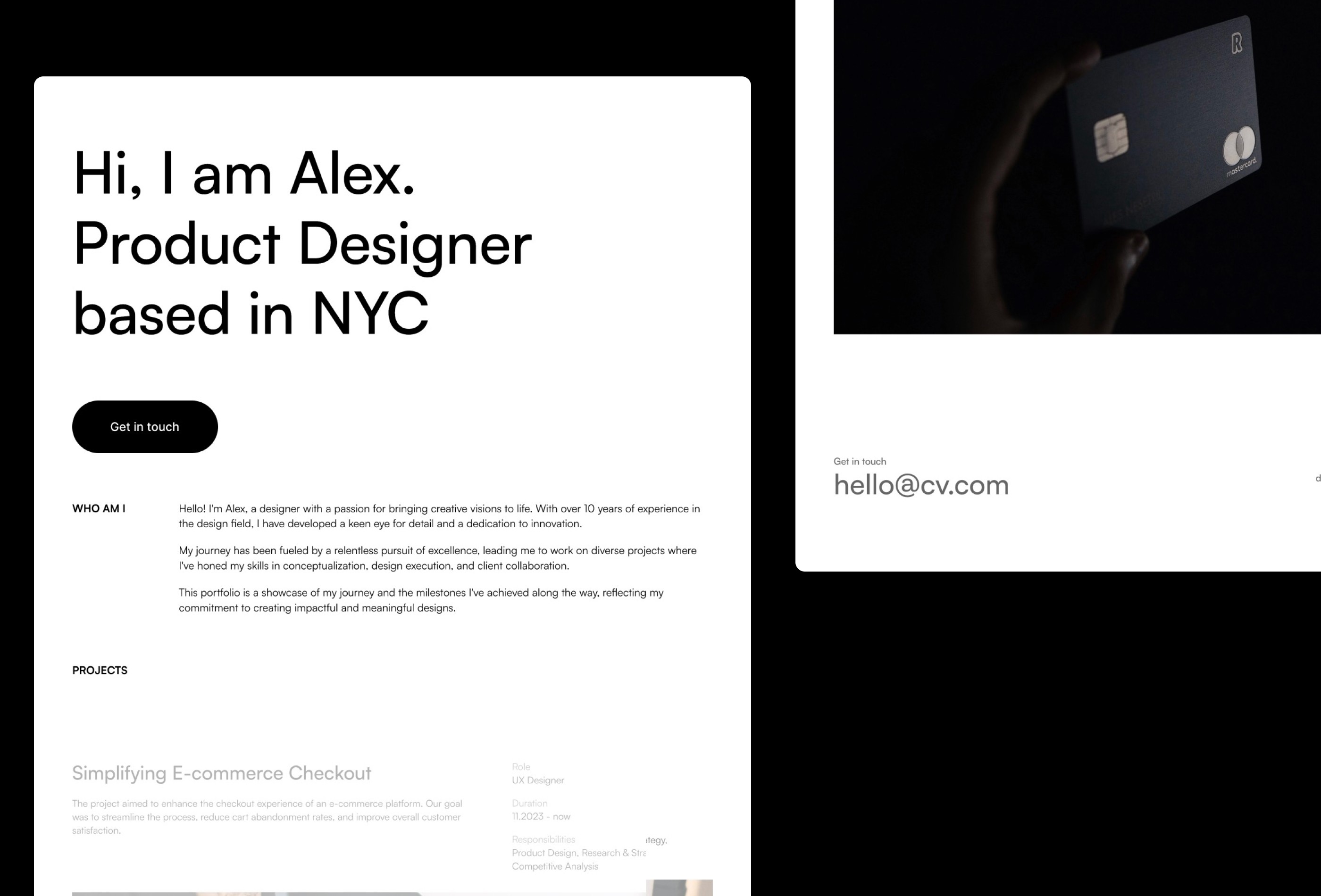 Thumbnail 2 for Paperfolio, a Framer Marketplace template by Fusioo Design.