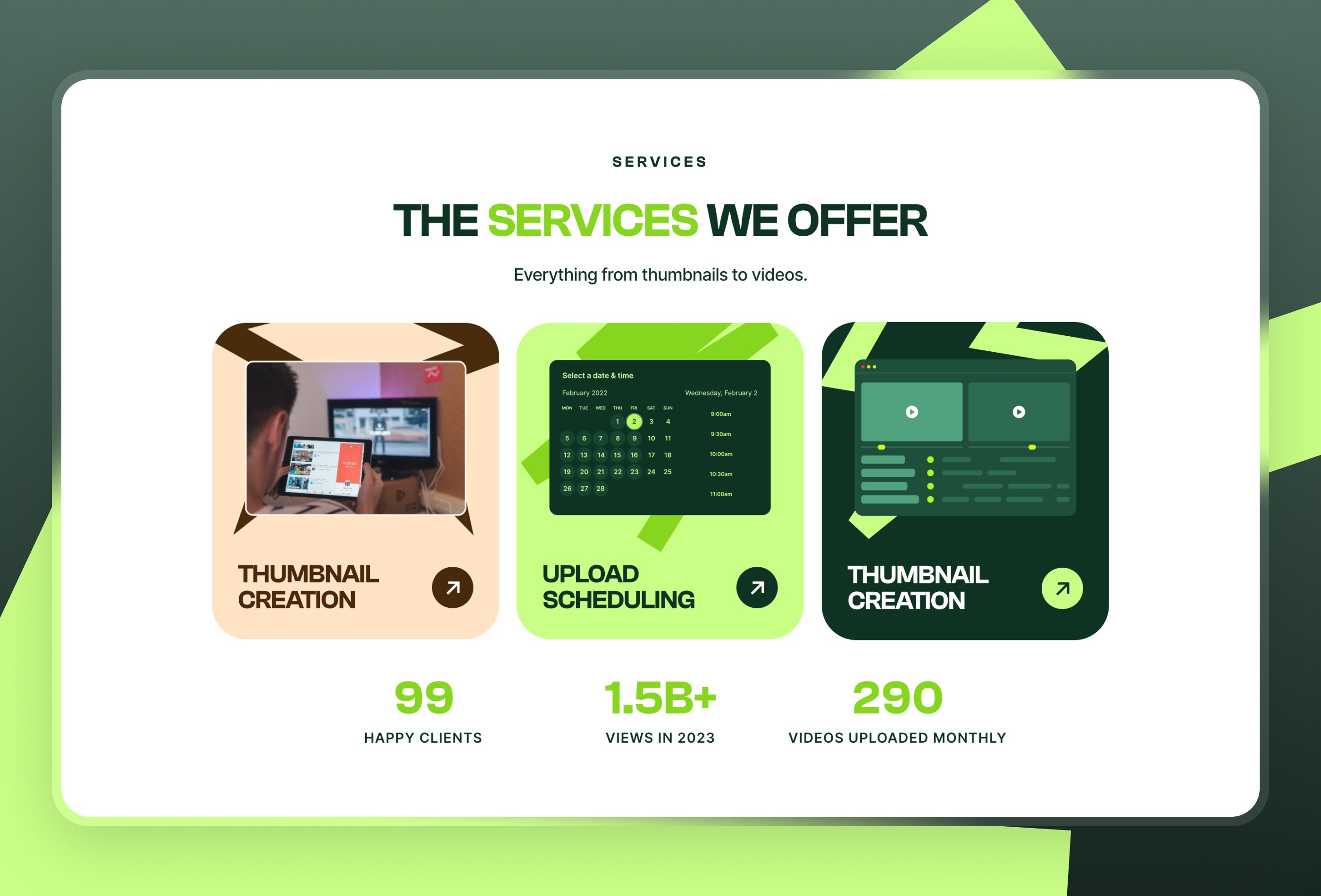 Screenshot 3 for FORYOU, a Framer Marketplace template by Wize.