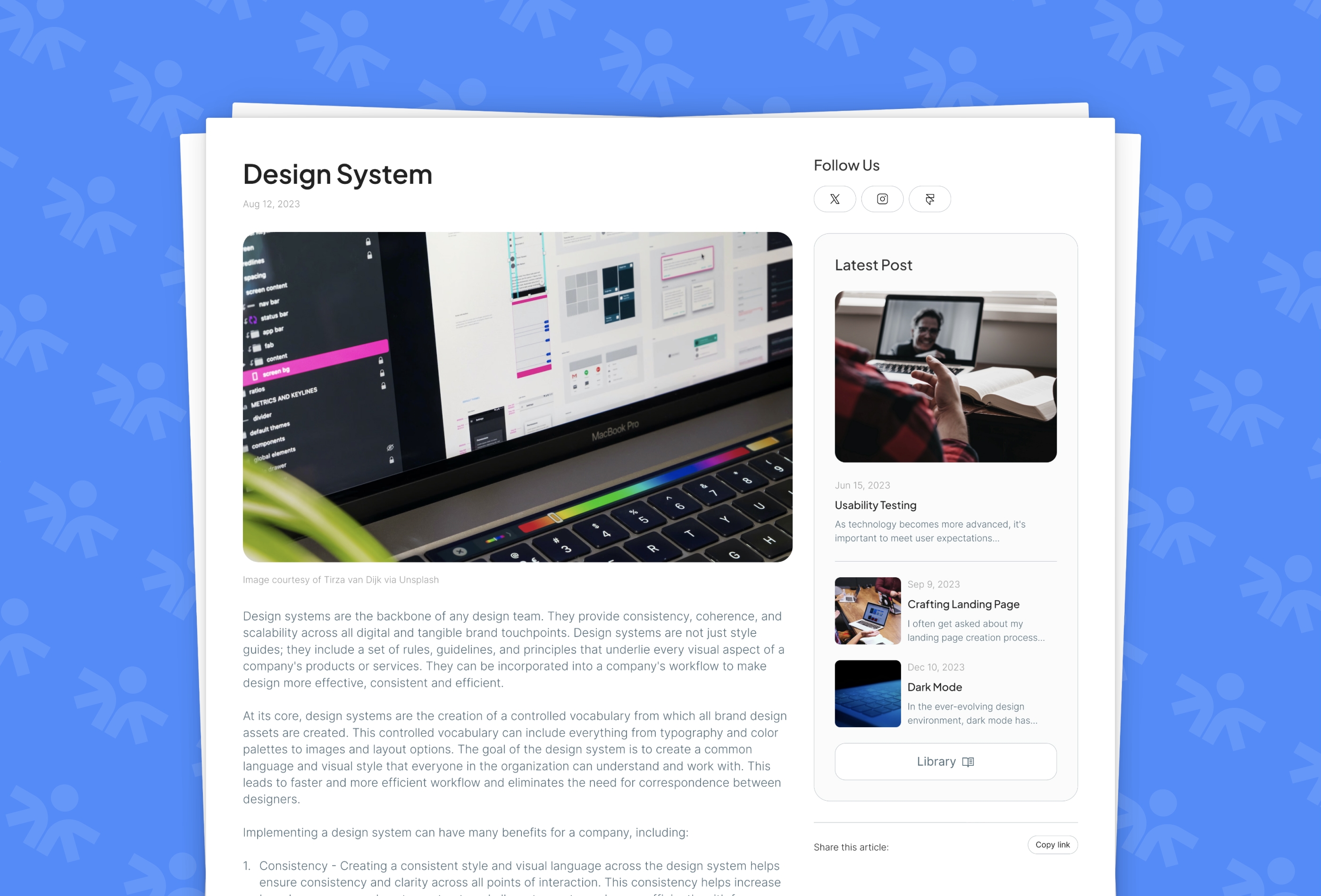 Screenshot 4 for TalentLink, a Framer Marketplace template by Nikita Ermilov.
