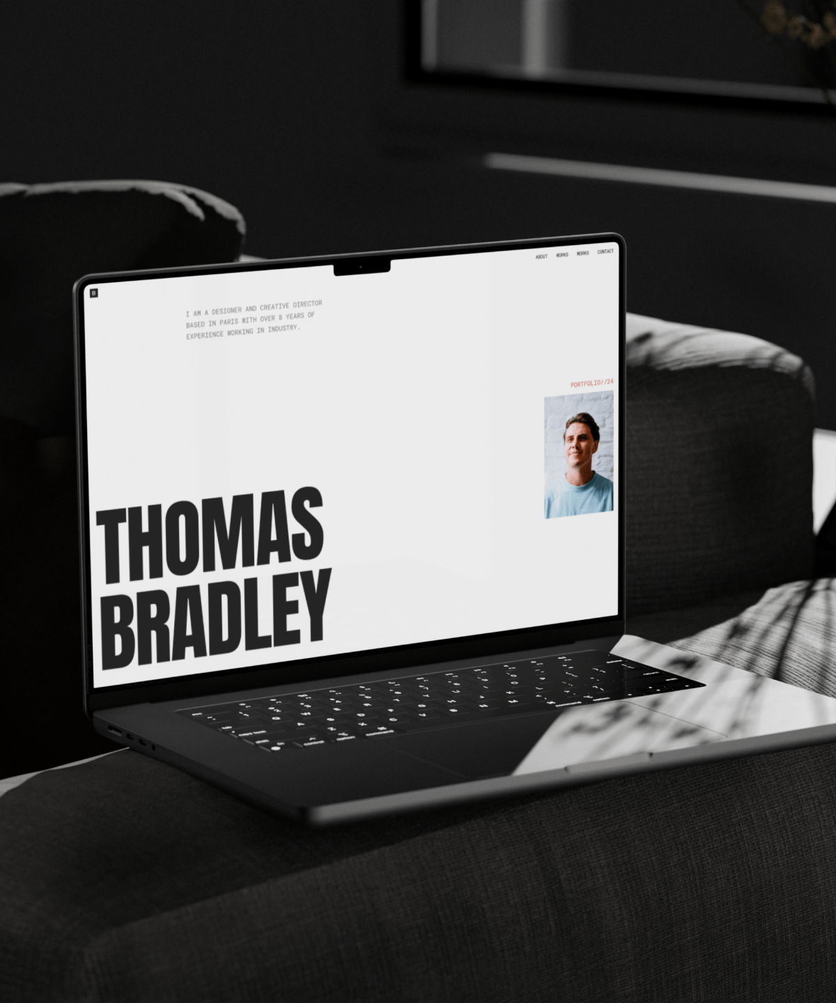 Screenshot 1 for Bradley, a Framer Marketplace template by Carendy Maydianta.