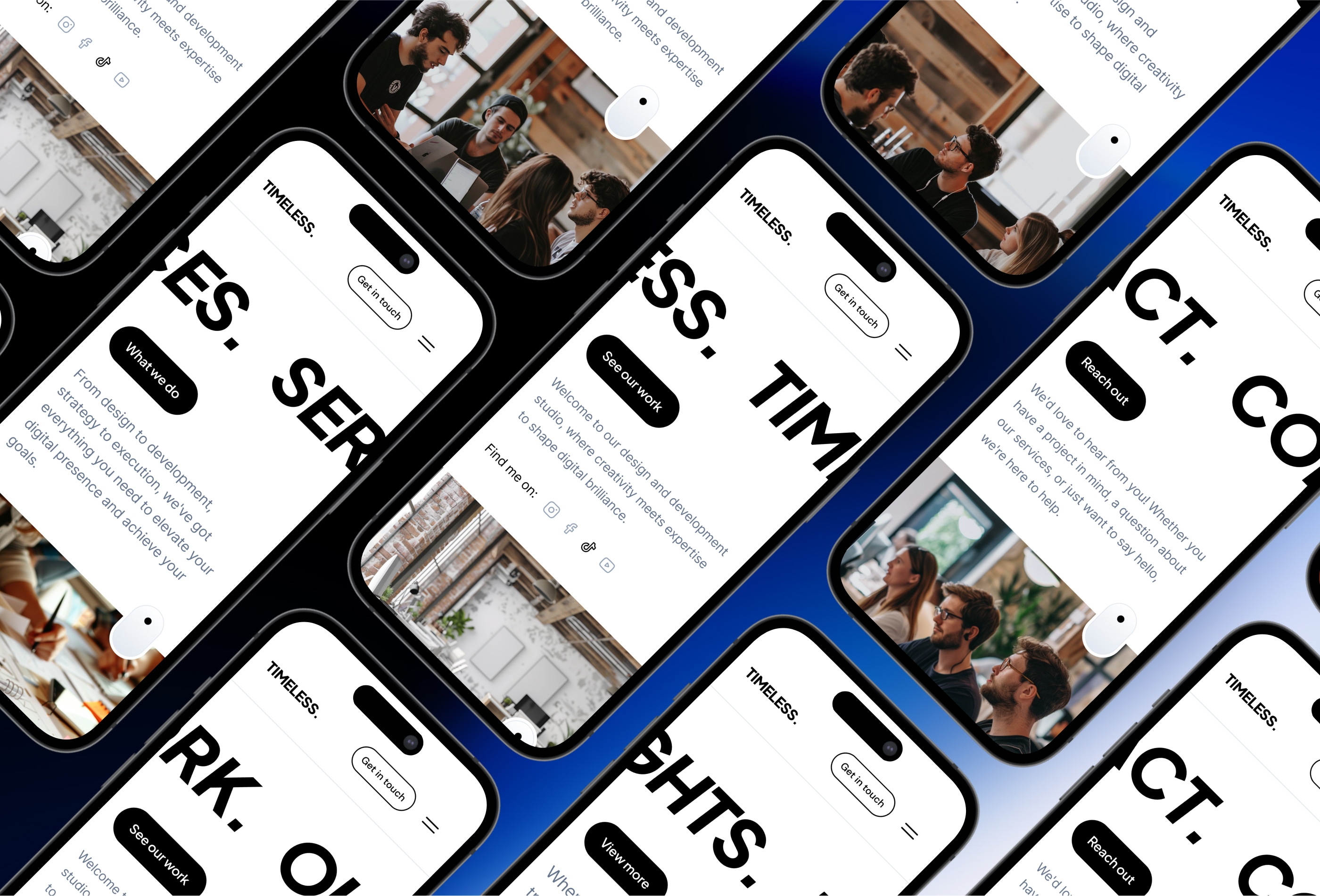 Screenshot 4 for Svizzera, a Framer Marketplace template by Akbarali.