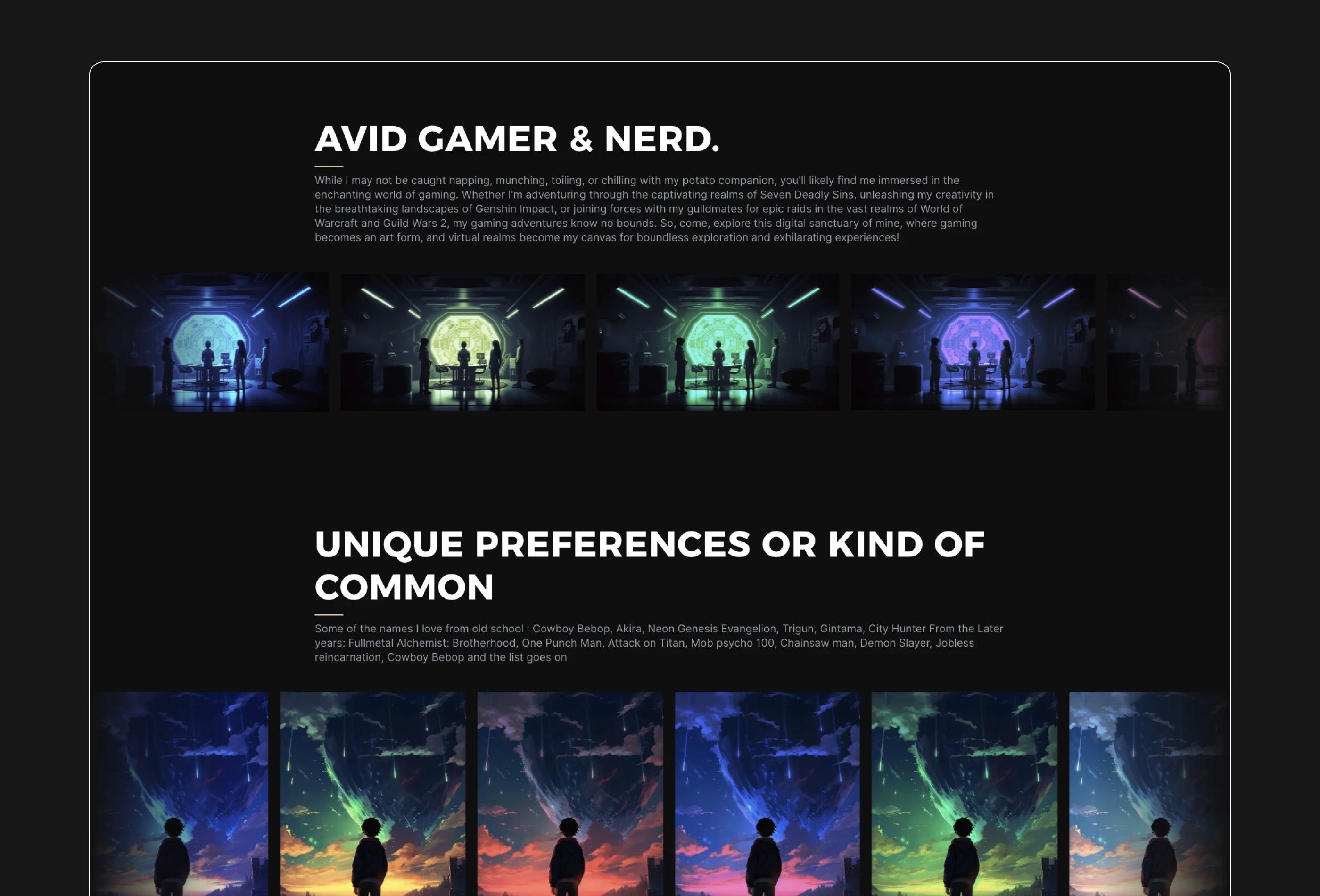 Screenshot 4 for Vash, a Framer Marketplace template by Achraf Rahal.
