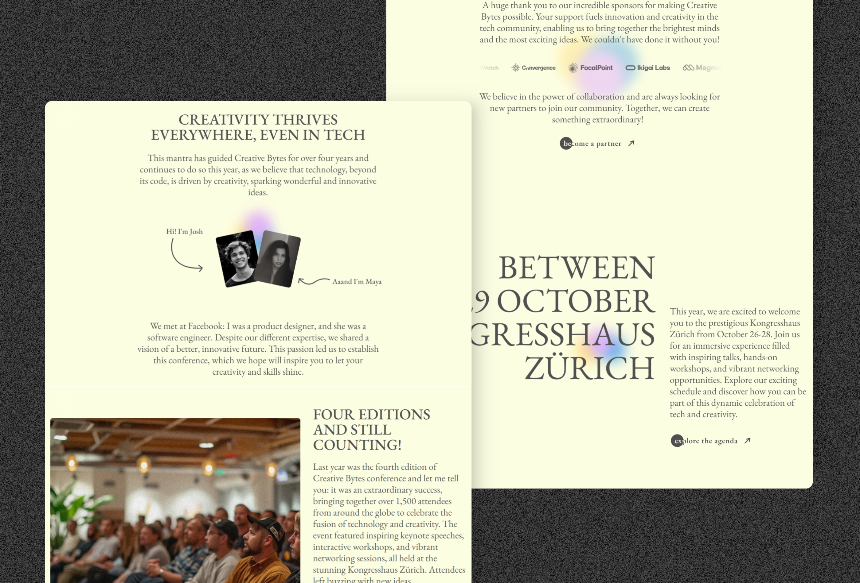Thumbnail 2 for Creative Bytes, a Framer Marketplace template by Draghi.