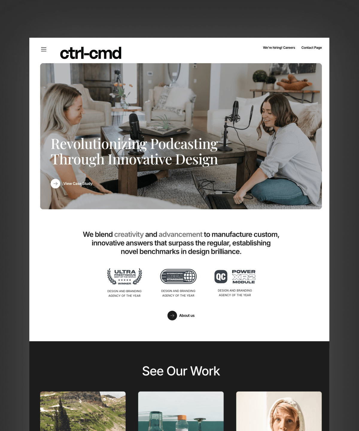 Screenshot 4 for CtrlCmd, a Framer Marketplace template by Flex&Grid.
