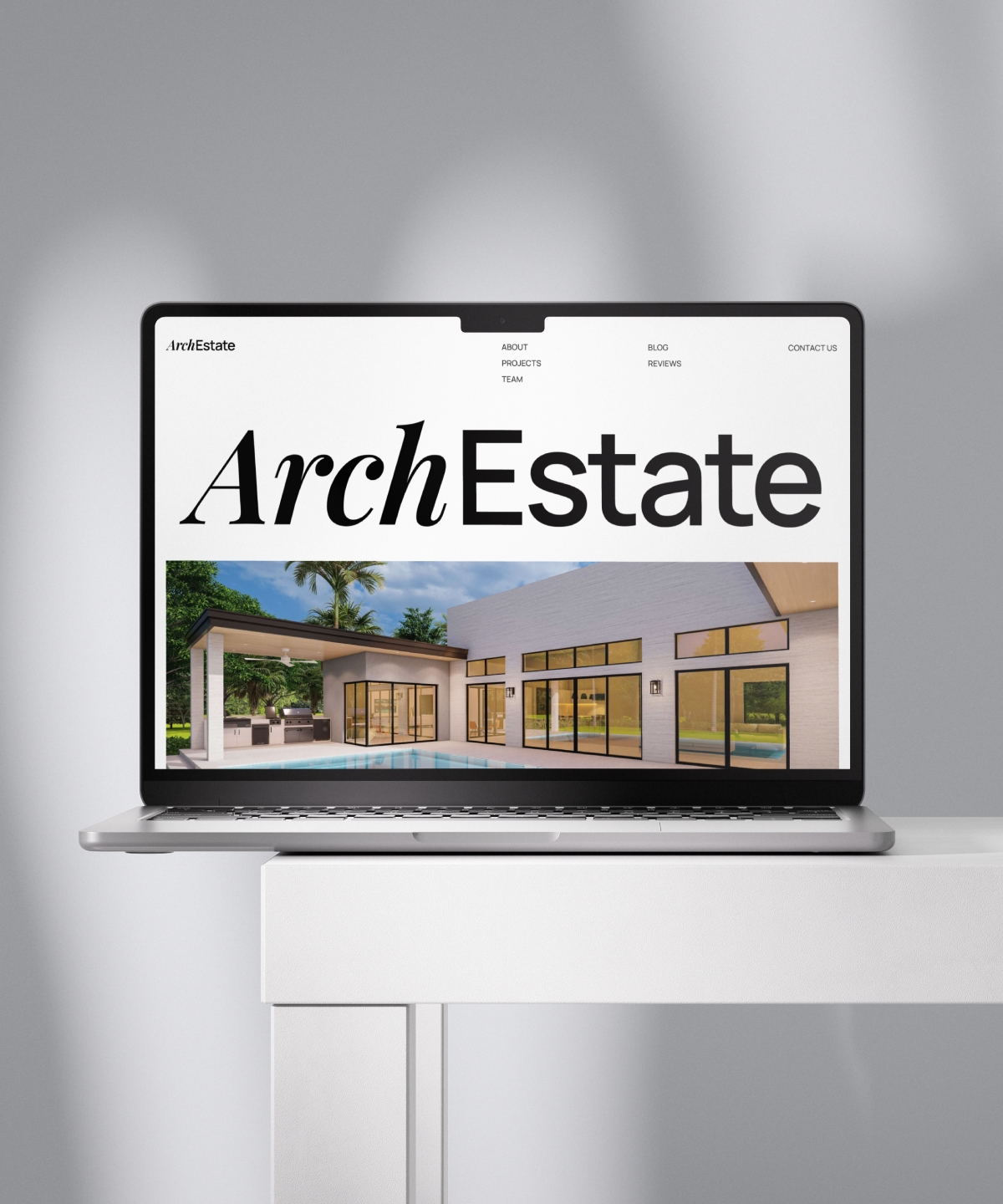 Screenshot 1 for ArchEstate, a Framer Marketplace template by Pixsellz.