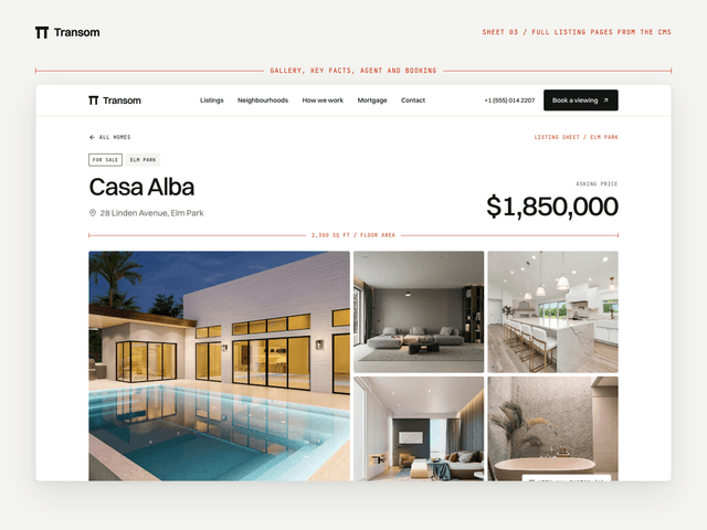 Requisition Form Format Word Transom — Free Website Template for Framer