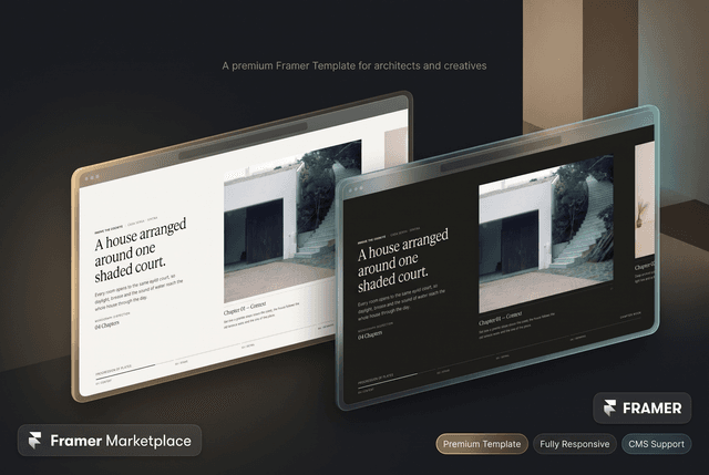 Spatial Tabulation VELLUM EDITION — Website Template for Framer
