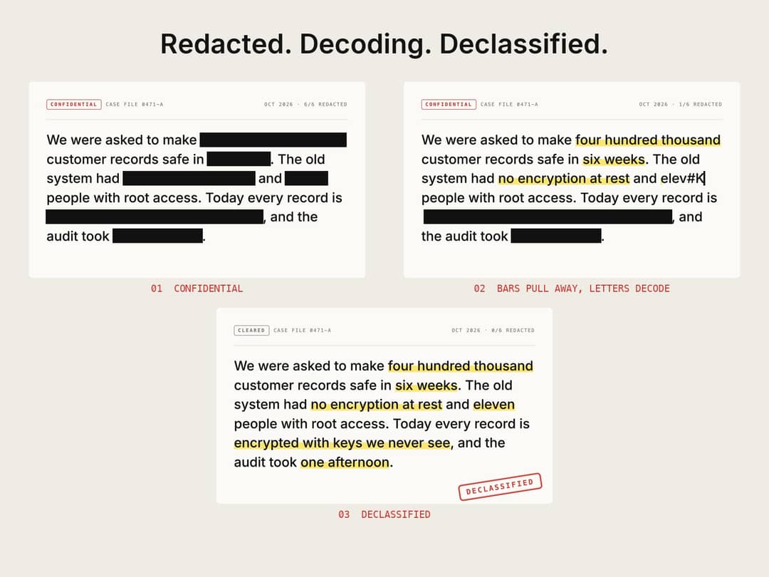 Receipt Label Example Status Pill — Free Component for Framer