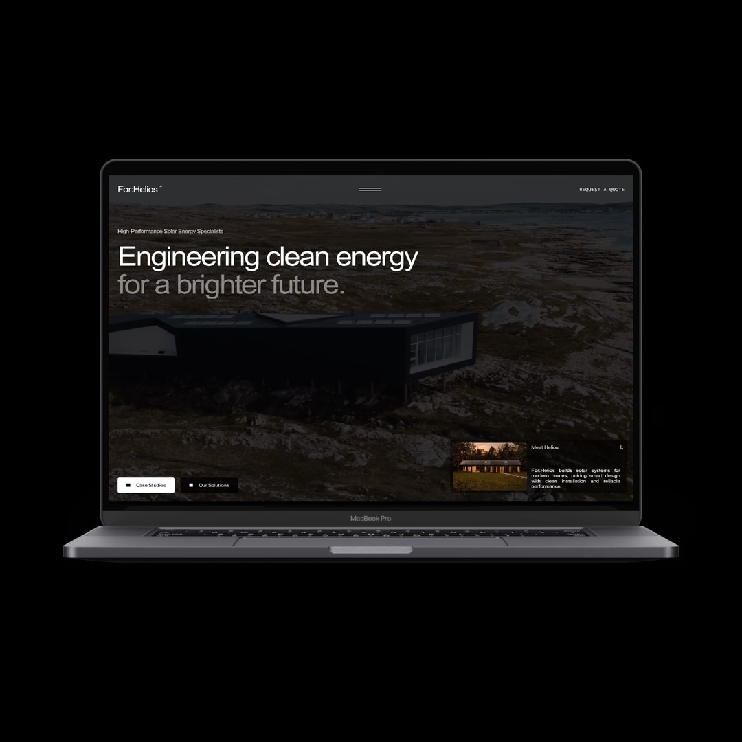 Component Design Presentations Solar Website Templates for Framer