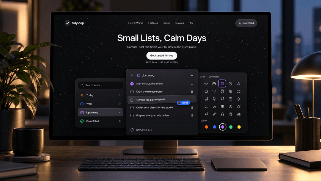 Project Controlling Template Dockside — Free Website Template for Framer