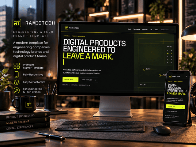 Heat Trace Design Software Trace Analytics — Free Website Template for Framer