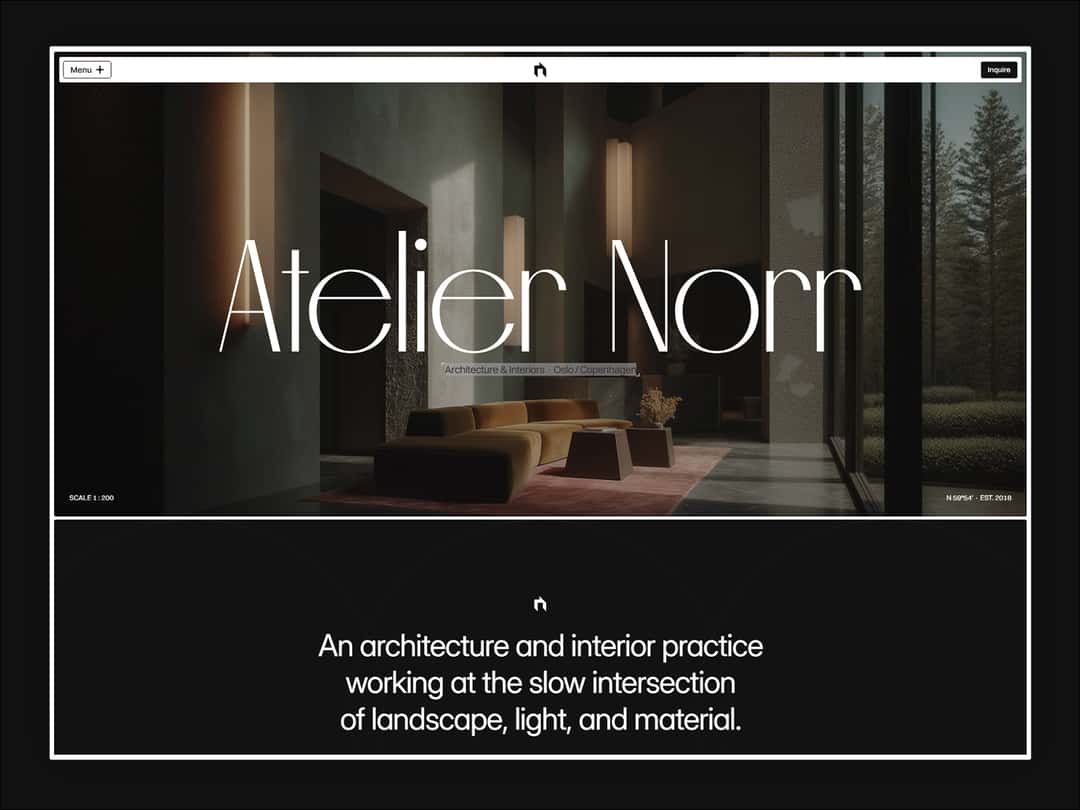 Free Interior Design Website Templates for Framer