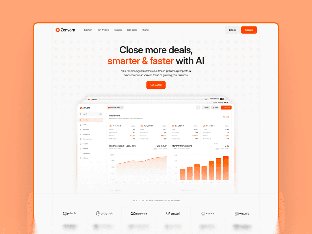 Feature Blog Example Lumen Website — Free Website Template for Framer
