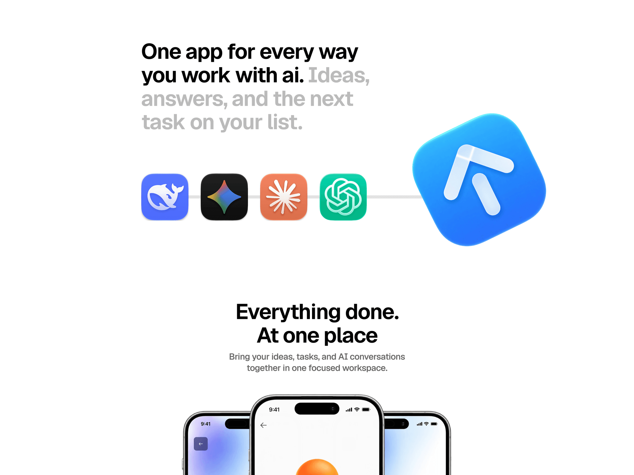 Lead Note Template App Landing — Website Template for Framer