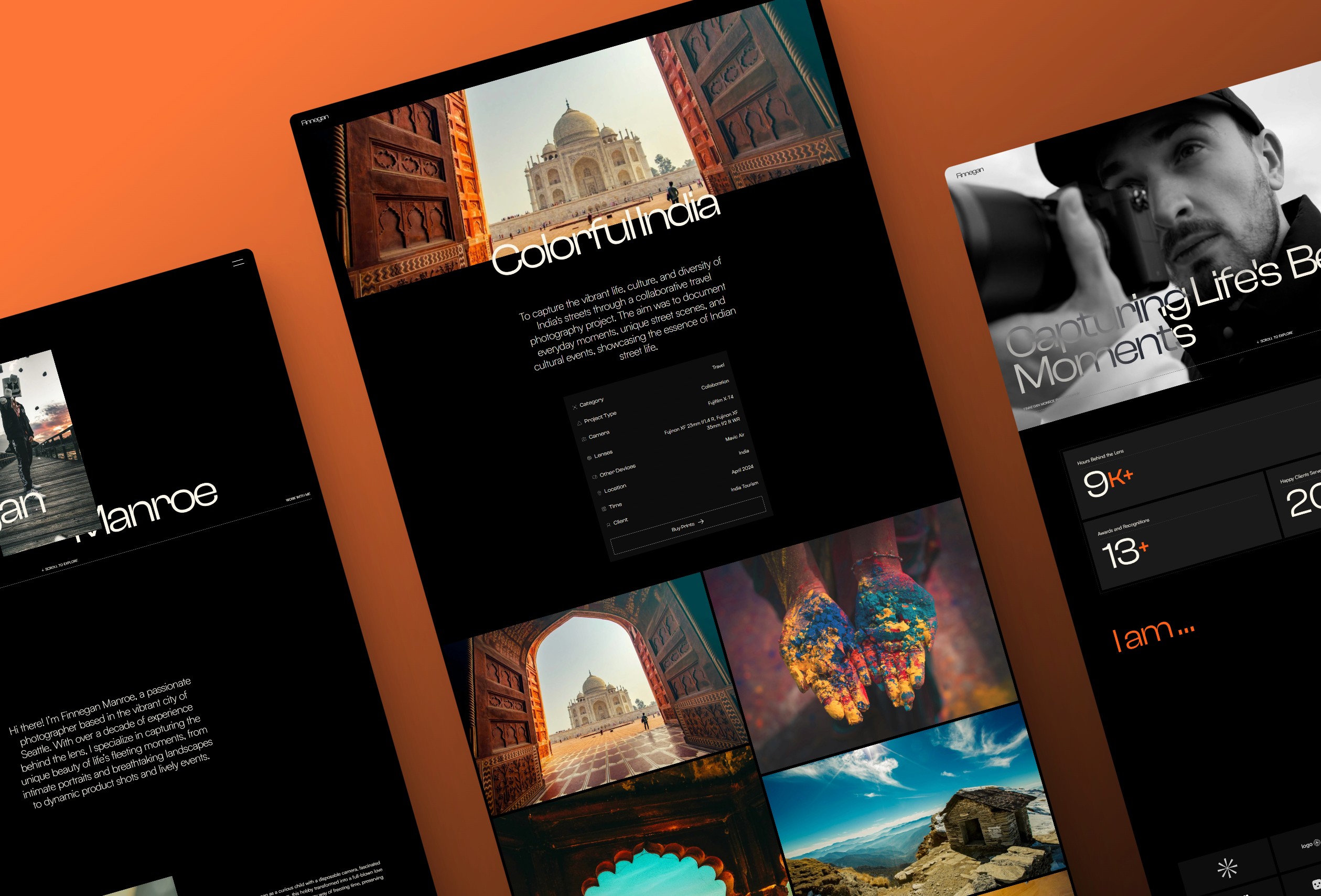 Free Photography Templates, Portfolios & Responsive Landing Pages