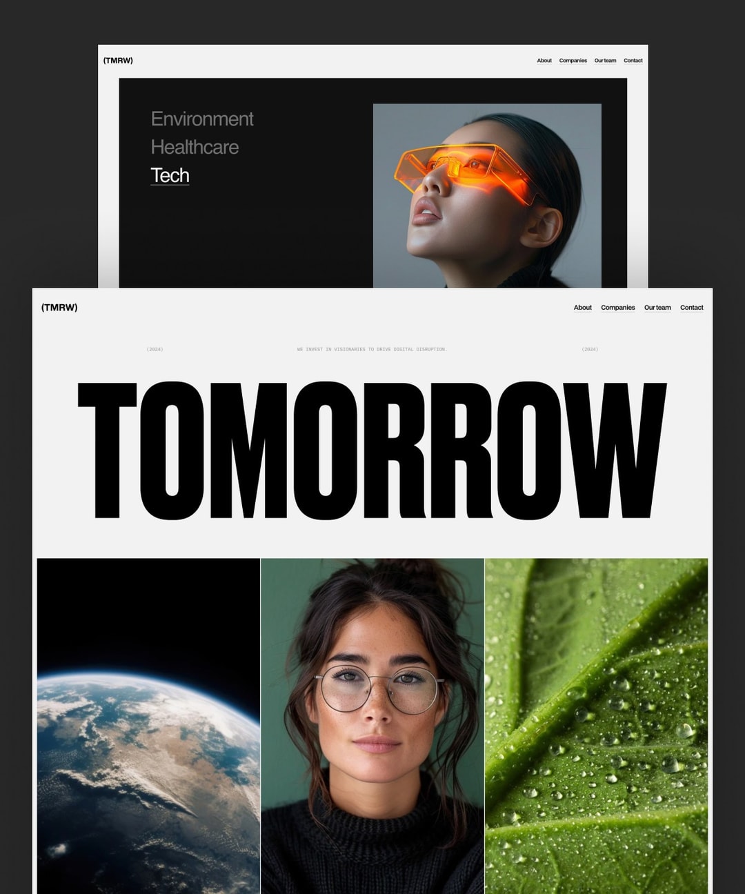 Storm Responsive Business Website Template by Ferdi Aktac — Framer