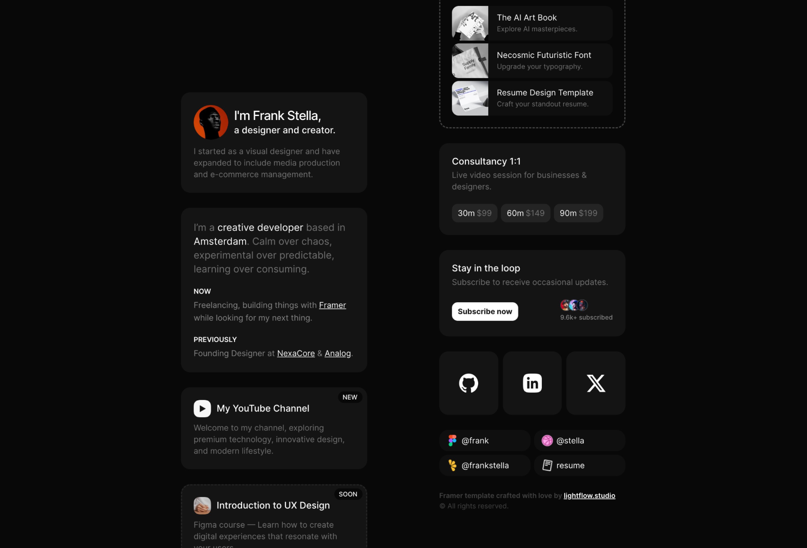 Blocos Free Personal Website Template By Helder Vilela Framer Blocos free personal website template by helder vilela framer