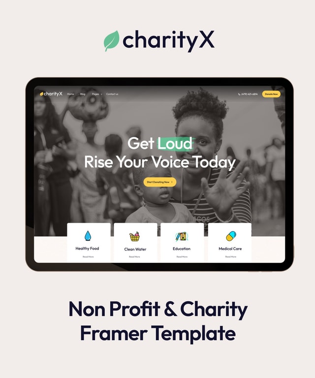 Healiix Responsive Business Website Template by Framerbite — Framer