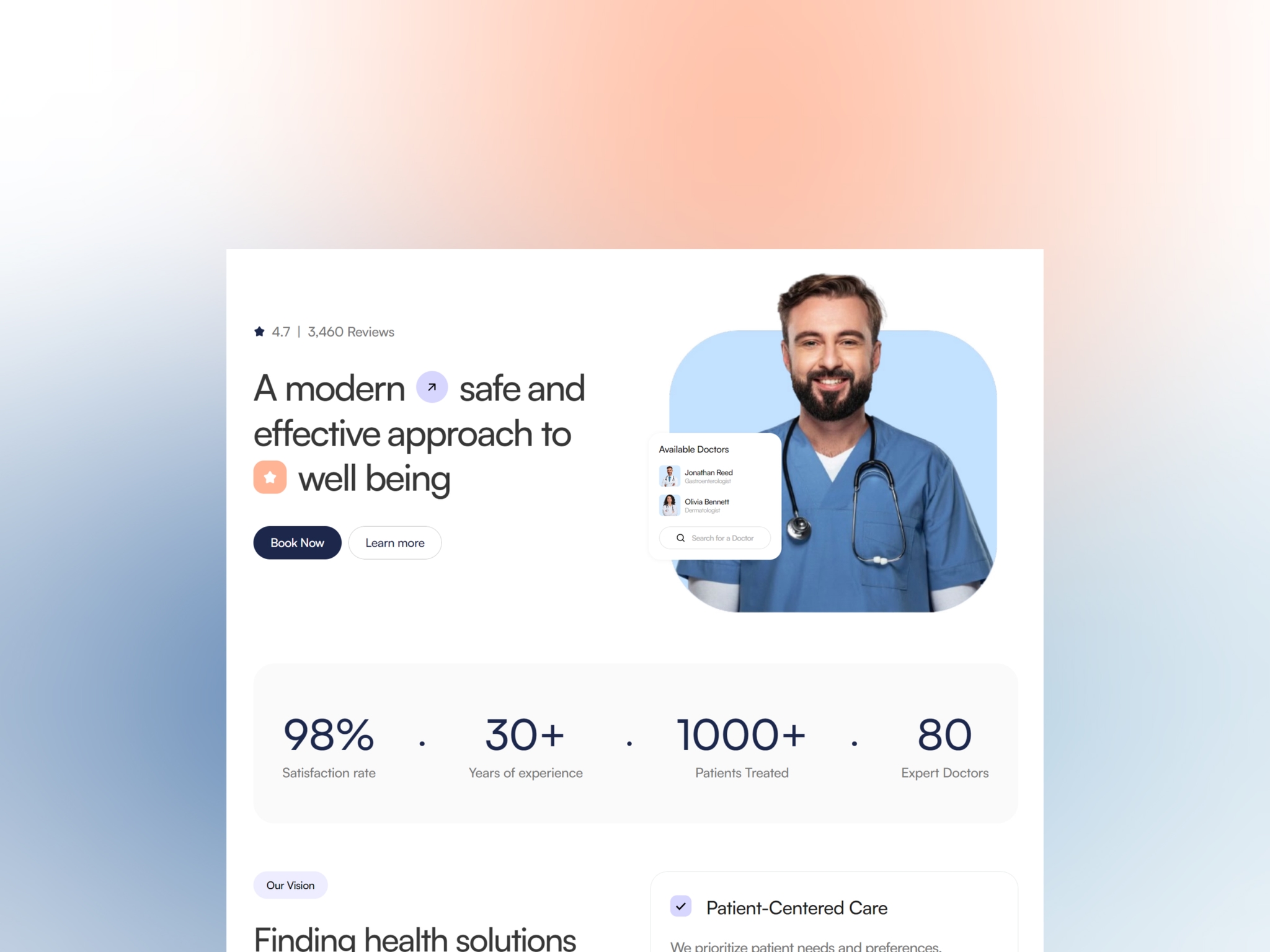 Free Medical Practice Website Templates — Framer Marketplace