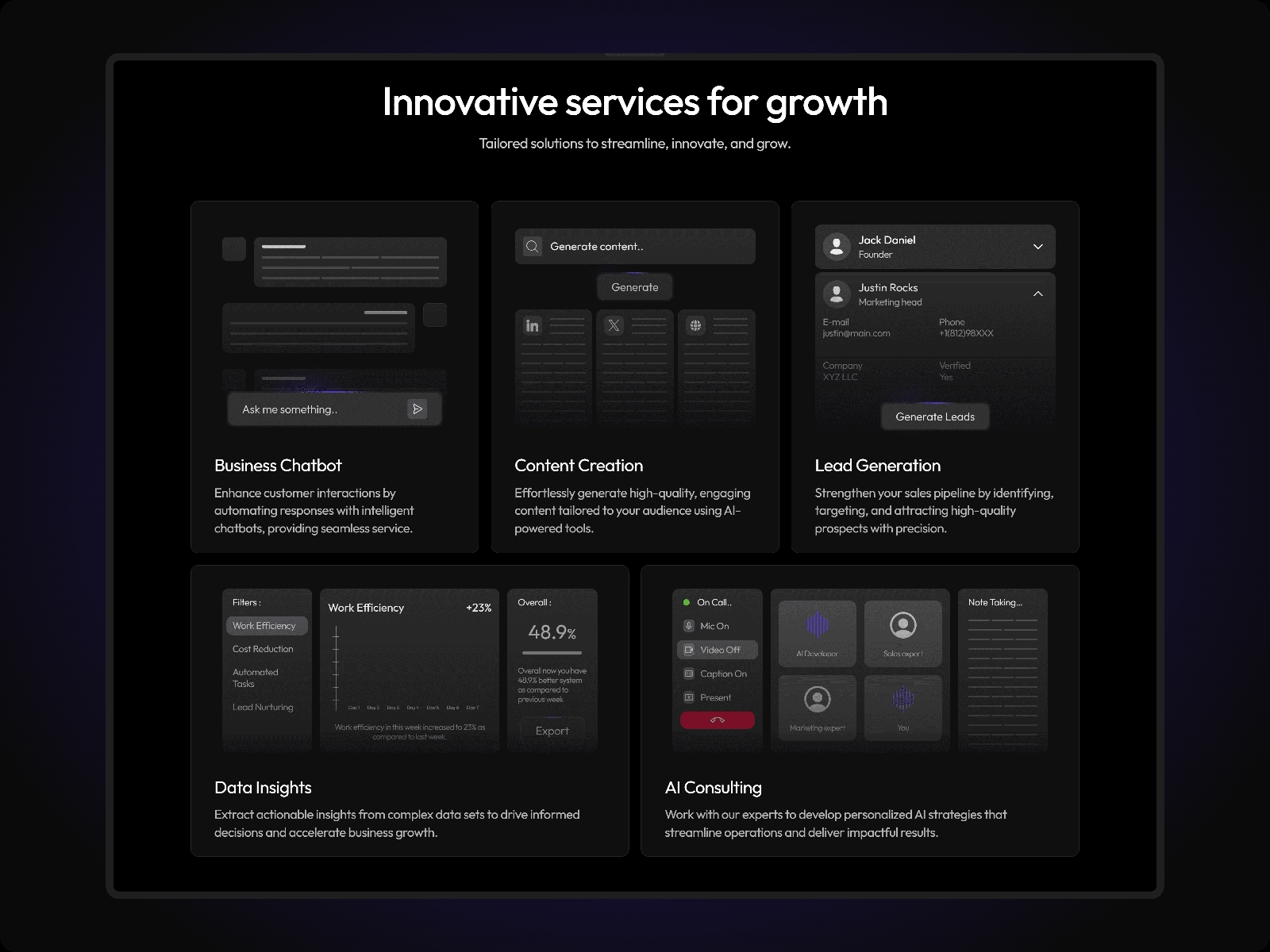 Free Responsive AI Website Templates Landing Pages Framer Marketplace Free Responsive AI Website Templates Landing Pages Framer Marketplace