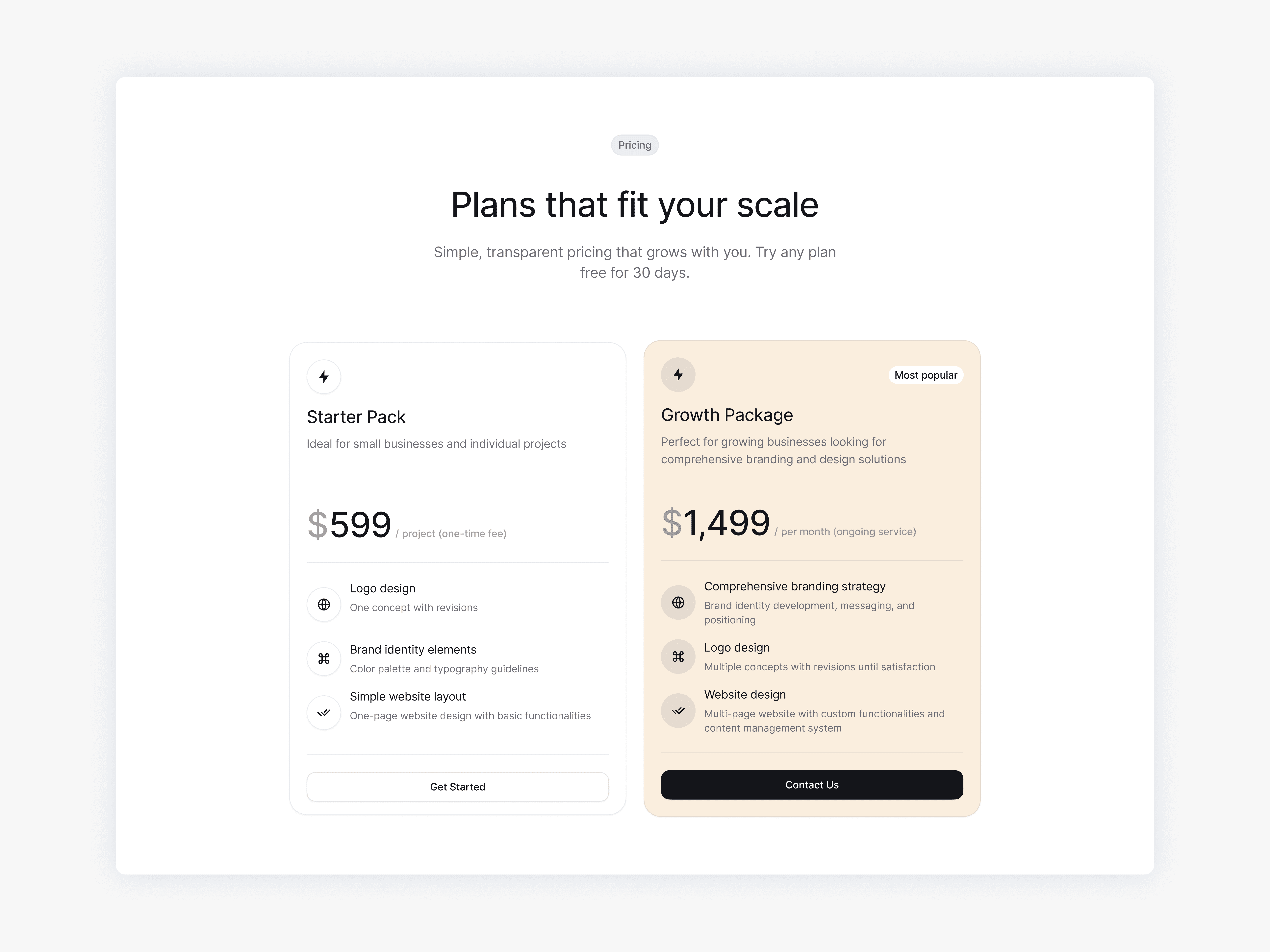 Screenshot 2 for Promofolio, a Framer Marketplace template by Akbarali.
